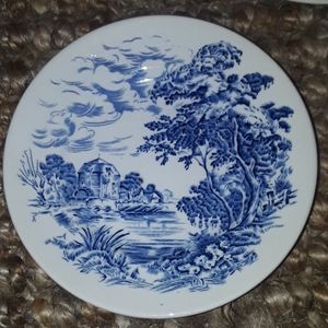 Three Antique Wedgewood Plates